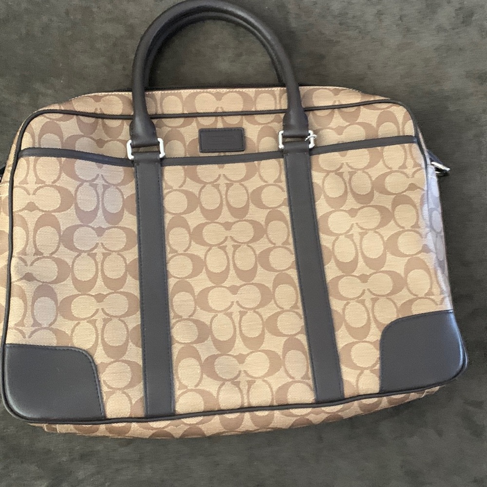 Coach laptop bag